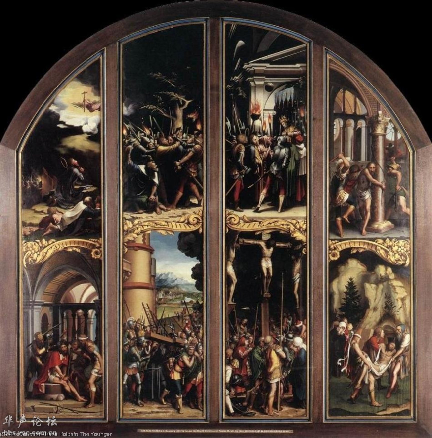 WikiOO.org - אנציקלופדיה לאמנויות יפות - ציור, יצירות אמנות Hans Holbein The Younger - The Passion