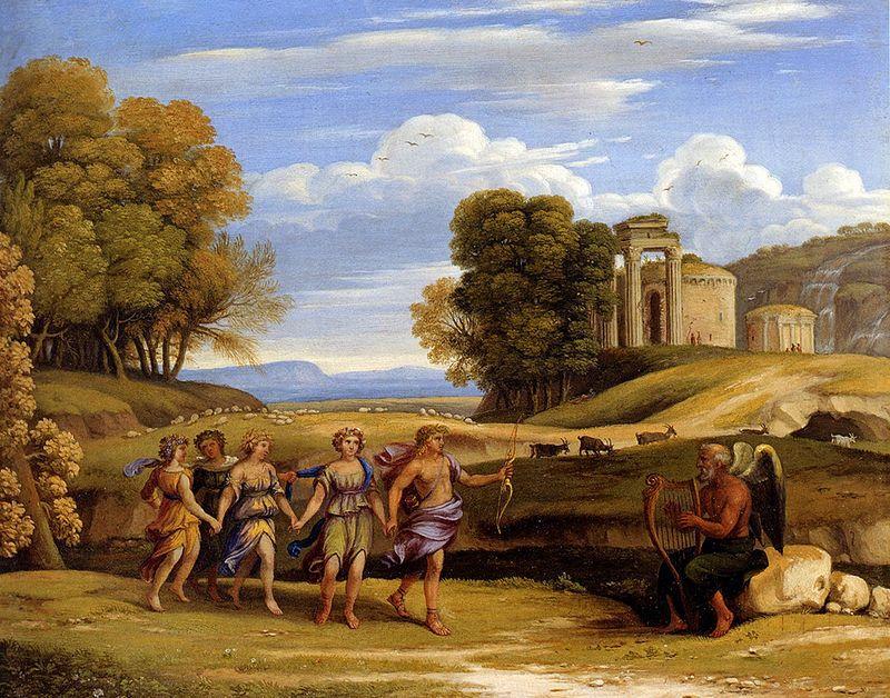 Wikioo.org - The Encyclopedia of Fine Arts - Painting, Artwork by Claude Lorrain (Claude Gellée) - The Dance Of The Seasons