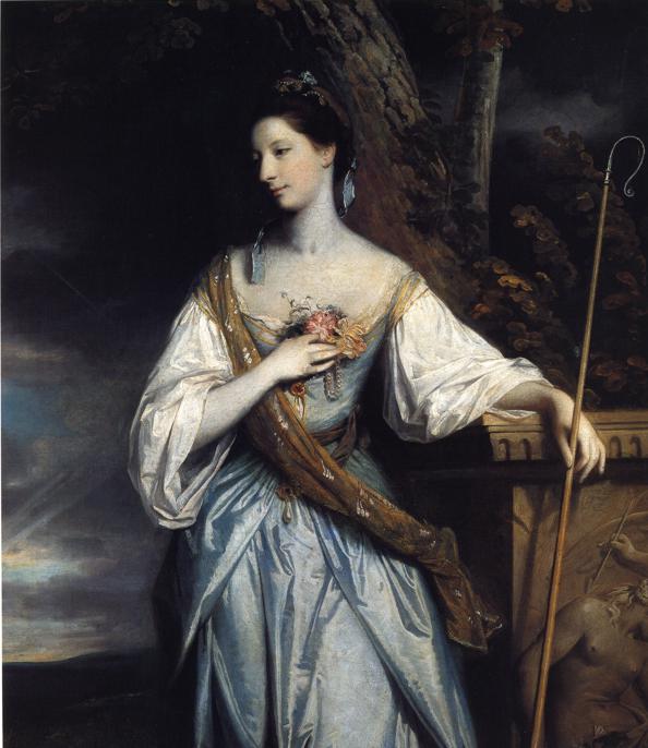 Wikioo.org - The Encyclopedia of Fine Arts - Painting, Artwork by Joshua Reynolds - Anne Dashwood