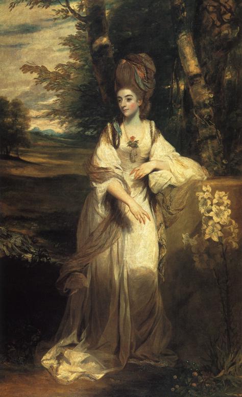 Wikioo.org - The Encyclopedia of Fine Arts - Painting, Artwork by Joshua Reynolds - Catherine, Lady Bampfylde