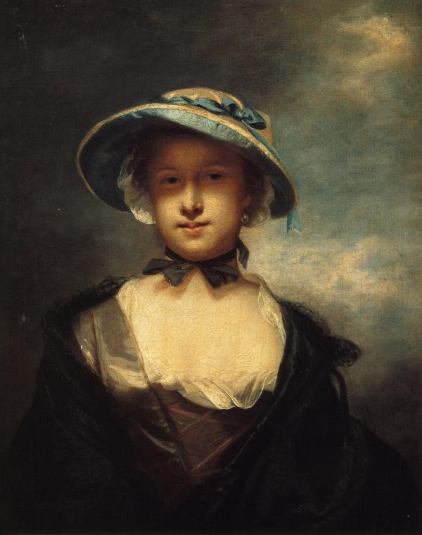 Wikioo.org - The Encyclopedia of Fine Arts - Painting, Artwork by Joshua Reynolds - Catherine, Lady Chambers