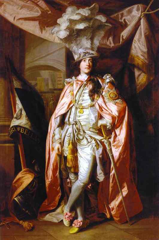 Wikioo.org - The Encyclopedia of Fine Arts - Painting, Artwork by Joshua Reynolds - Charles Coote, 1st Earl of Bellamont