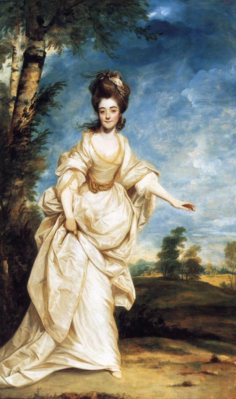 Wikioo.org - The Encyclopedia of Fine Arts - Painting, Artwork by Joshua Reynolds - Diana Sackville