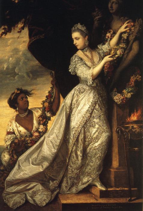 WikiOO.org - Енциклопедия за изящни изкуства - Живопис, Произведения на изкуството Joshua Reynolds - Lady Elizabeth Keppel