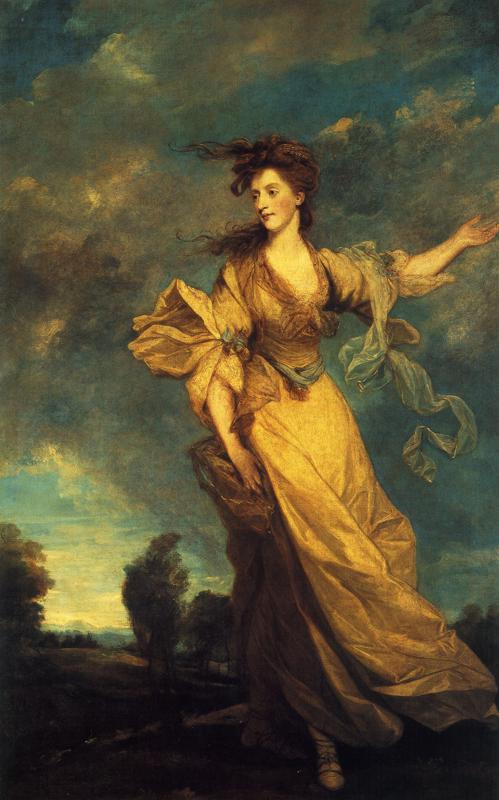 WikiOO.org - Encyclopedia of Fine Arts - Maalaus, taideteos Joshua Reynolds - Lady Jane Halliday