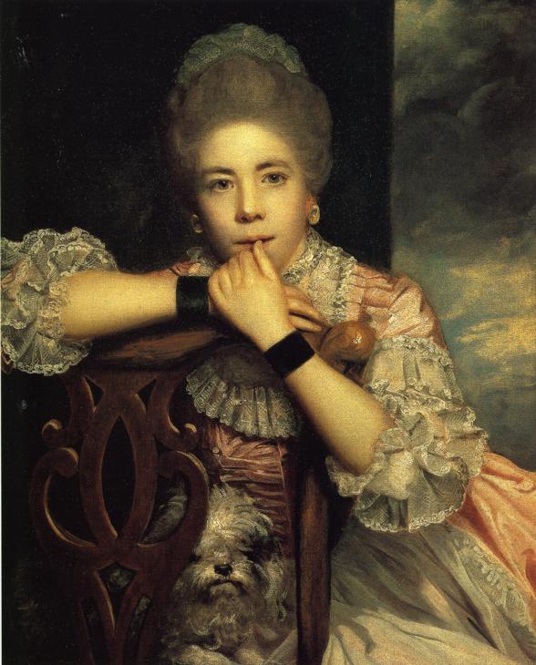 Wikioo.org - The Encyclopedia of Fine Arts - Painting, Artwork by Joshua Reynolds - Mrs Abington1