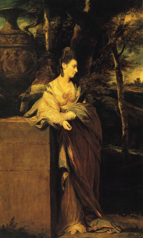 WikiOO.org - Encyclopedia of Fine Arts - Maalaus, taideteos Joshua Reynolds - Mrs. John Parker