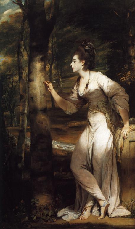 Wikioo.org - The Encyclopedia of Fine Arts - Painting, Artwork by Joshua Reynolds - Mrs. Richard Bennett Lloyd