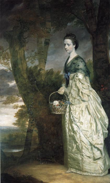 Wikioo.org – La Enciclopedia de las Bellas Artes - Pintura, Obras de arte de Joshua Reynolds - La señora Thomas Riddell
