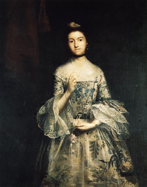 WikiOO.org - Enciklopedija dailės - Tapyba, meno kuriniai Joshua Reynolds - Mrs. William Molesworth