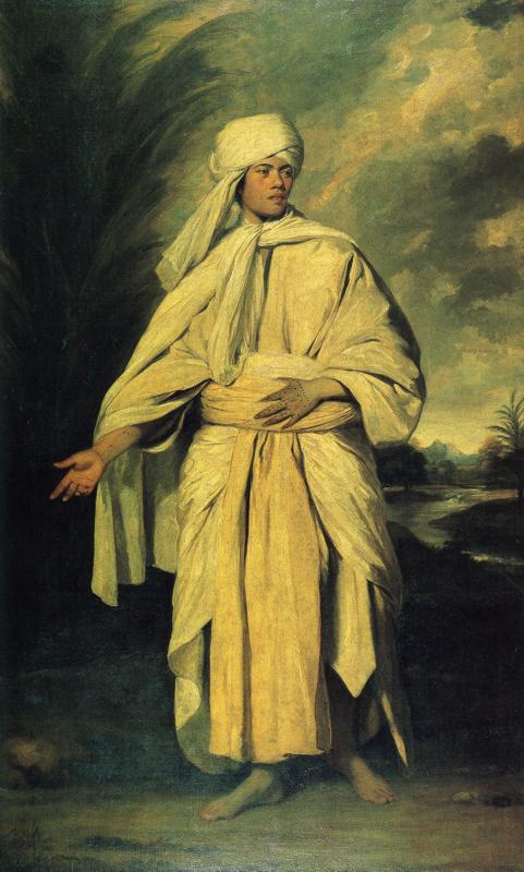 WikiOO.org - Encyclopedia of Fine Arts - Maľba, Artwork Joshua Reynolds - Omai (Omiah)