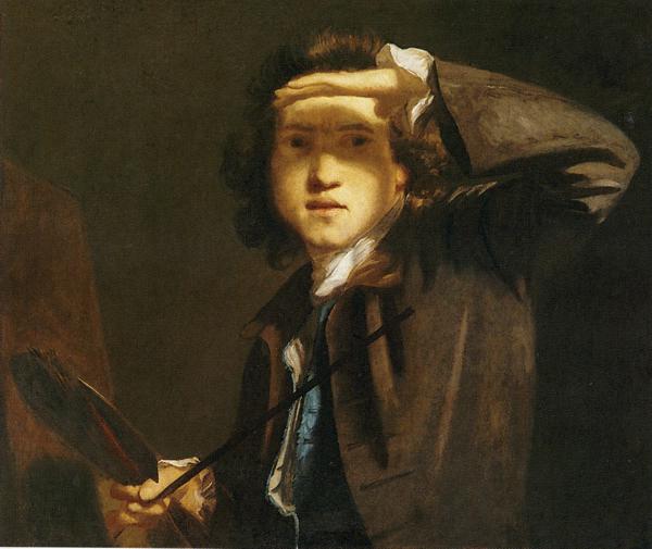 Wikoo.org - موسوعة الفنون الجميلة - اللوحة، العمل الفني Joshua Reynolds - Self-Portrait