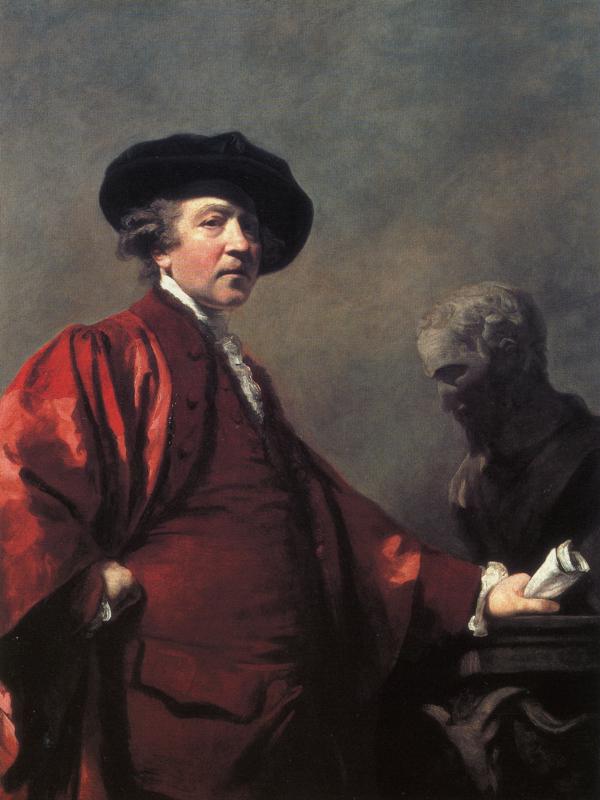Wikioo.org - The Encyclopedia of Fine Arts - Painting, Artwork by Joshua Reynolds - Self-Portrait3