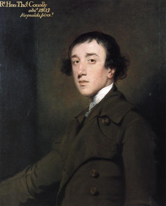 Wikioo.org – L'Enciclopedia delle Belle Arti - Pittura, Opere di Joshua Reynolds - Thomas Conolly