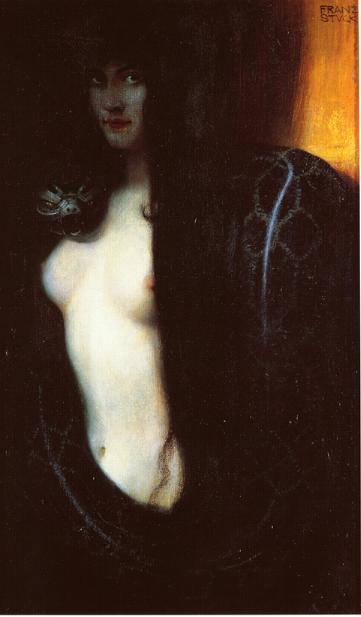 WikiOO.org - Encyclopedia of Fine Arts - Maleri, Artwork Franz Von Stuck - Peche