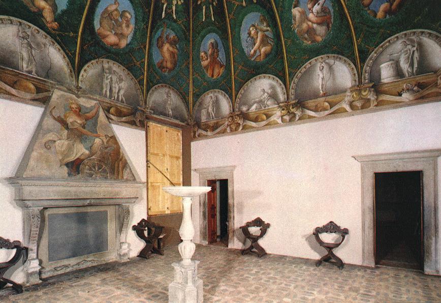WikiOO.org - Encyclopedia of Fine Arts - Maleri, Artwork Antonio Allegri Da Correggio - Camera di San Paolo