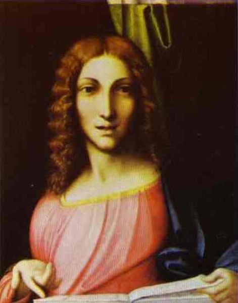 WikiOO.org - Εγκυκλοπαίδεια Καλών Τεχνών - Ζωγραφική, έργα τέχνης Antonio Allegri Da Correggio - Salvator Mundi