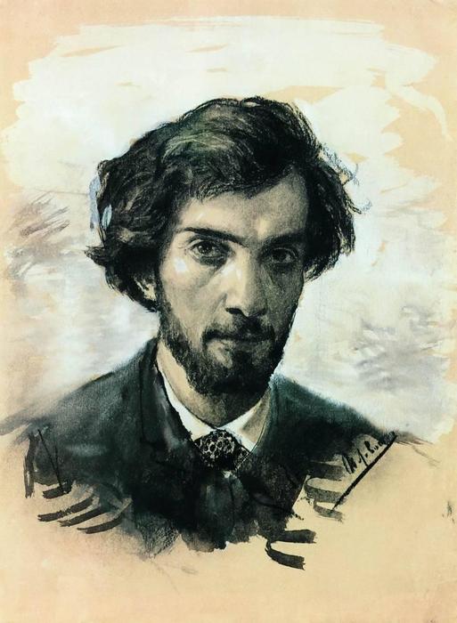 WikiOO.org - Encyclopedia of Fine Arts - Maalaus, taideteos Isaak Ilyich Levitan - Self portrait