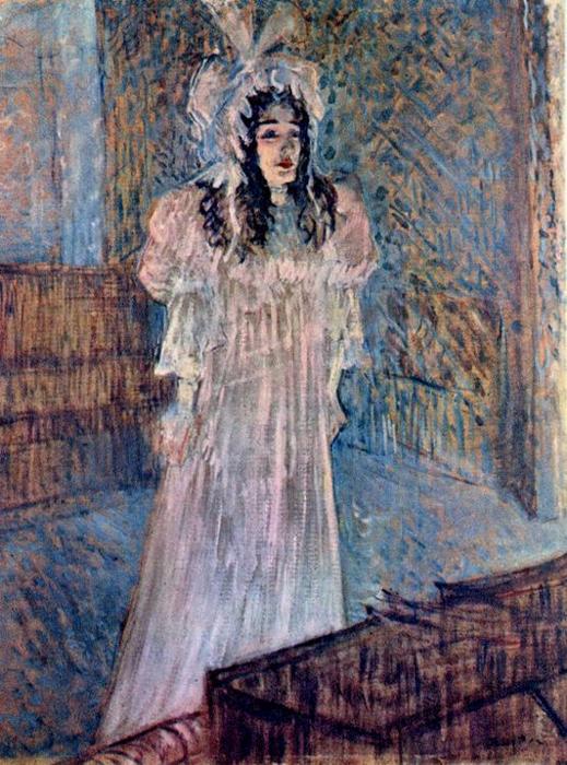WikiOO.org - Enciklopedija dailės - Tapyba, meno kuriniai Henri De Toulouse Lautrec - Miss May Belfort
