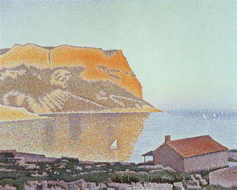 Wikioo.org - The Encyclopedia of Fine Arts - Painting, Artwork by Paul Signac - Cap Canaille, Cassis