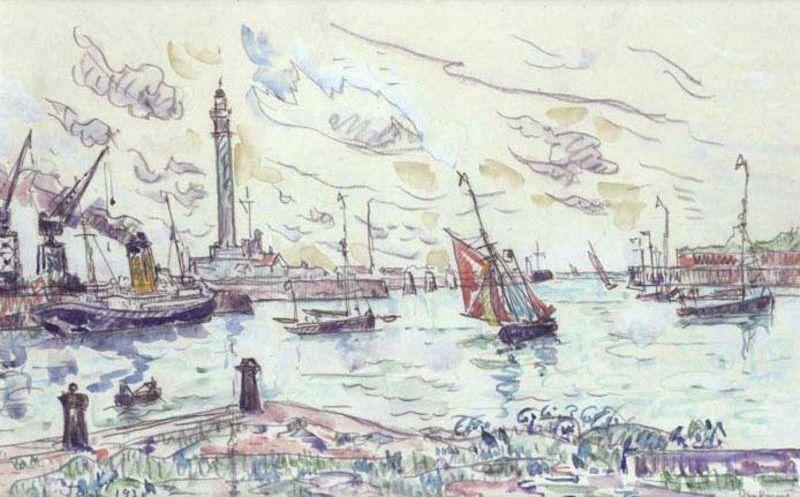 WikiOO.org - Enciklopedija dailės - Tapyba, meno kuriniai Paul Signac - Dunkirk
