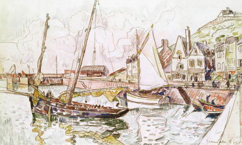 Wikioo.org - The Encyclopedia of Fine Arts - Painting, Artwork by Paul Signac - Granville
