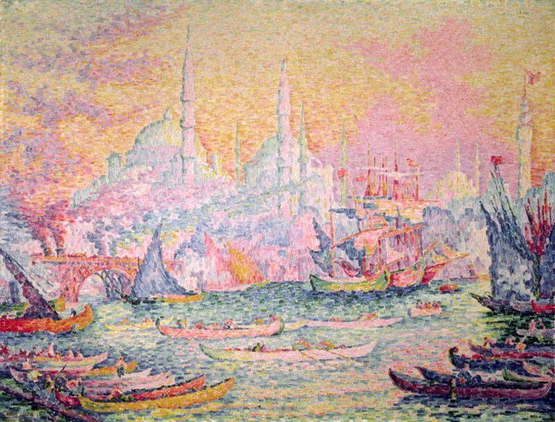 WikiOO.org - Encyclopedia of Fine Arts - Maleri, Artwork Paul Signac - Istanbul
