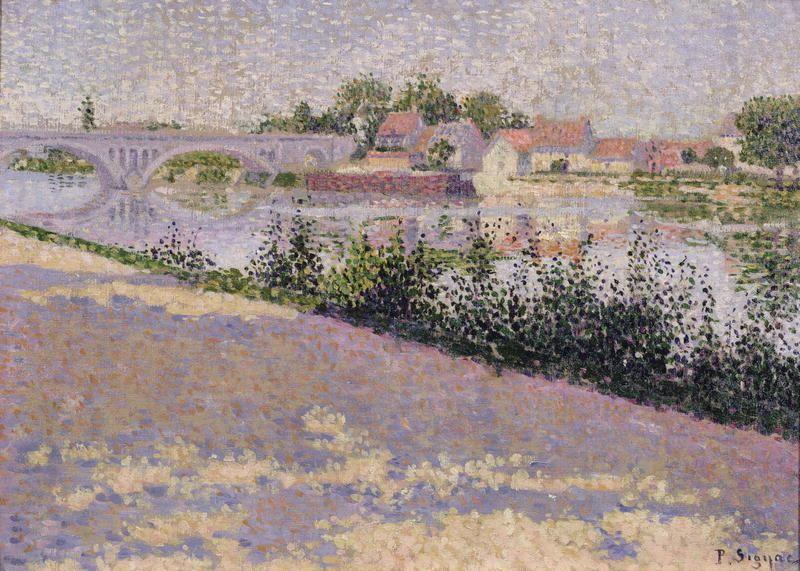 Wikioo.org - The Encyclopedia of Fine Arts - Painting, Artwork by Paul Signac - Les Andelys, Port Morin