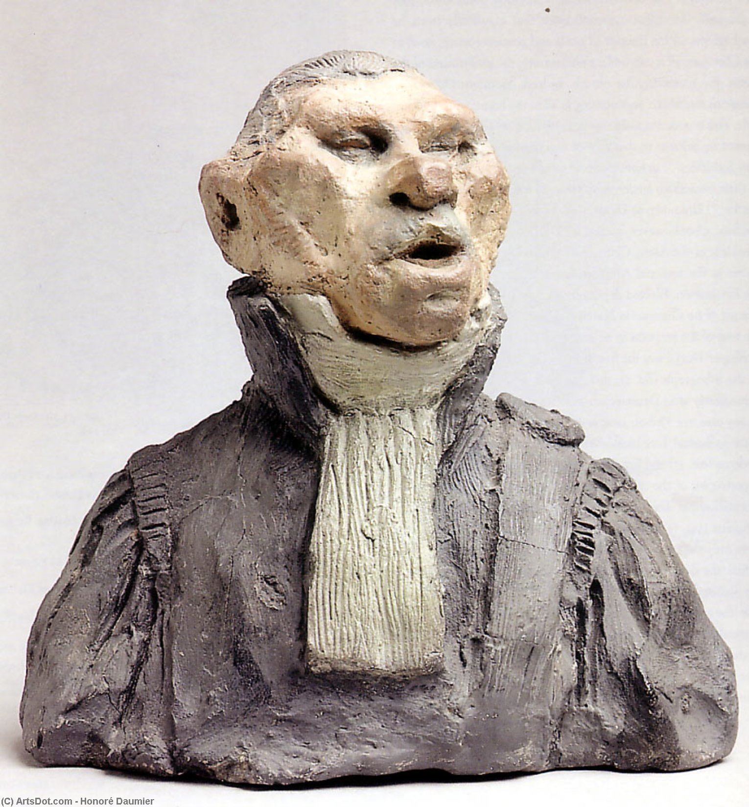 WikiOO.org – 美術百科全書 - 繪畫，作品 Honoré Daumier - 安德烈 玛丽 让 雅克·杜平，也叫杜平长老