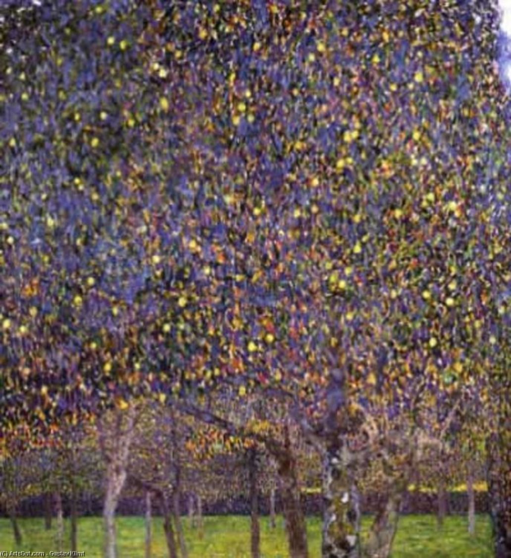WikiOO.org - Encyclopedia of Fine Arts - Maľba, Artwork Gustav Klimt - The Pear Tree