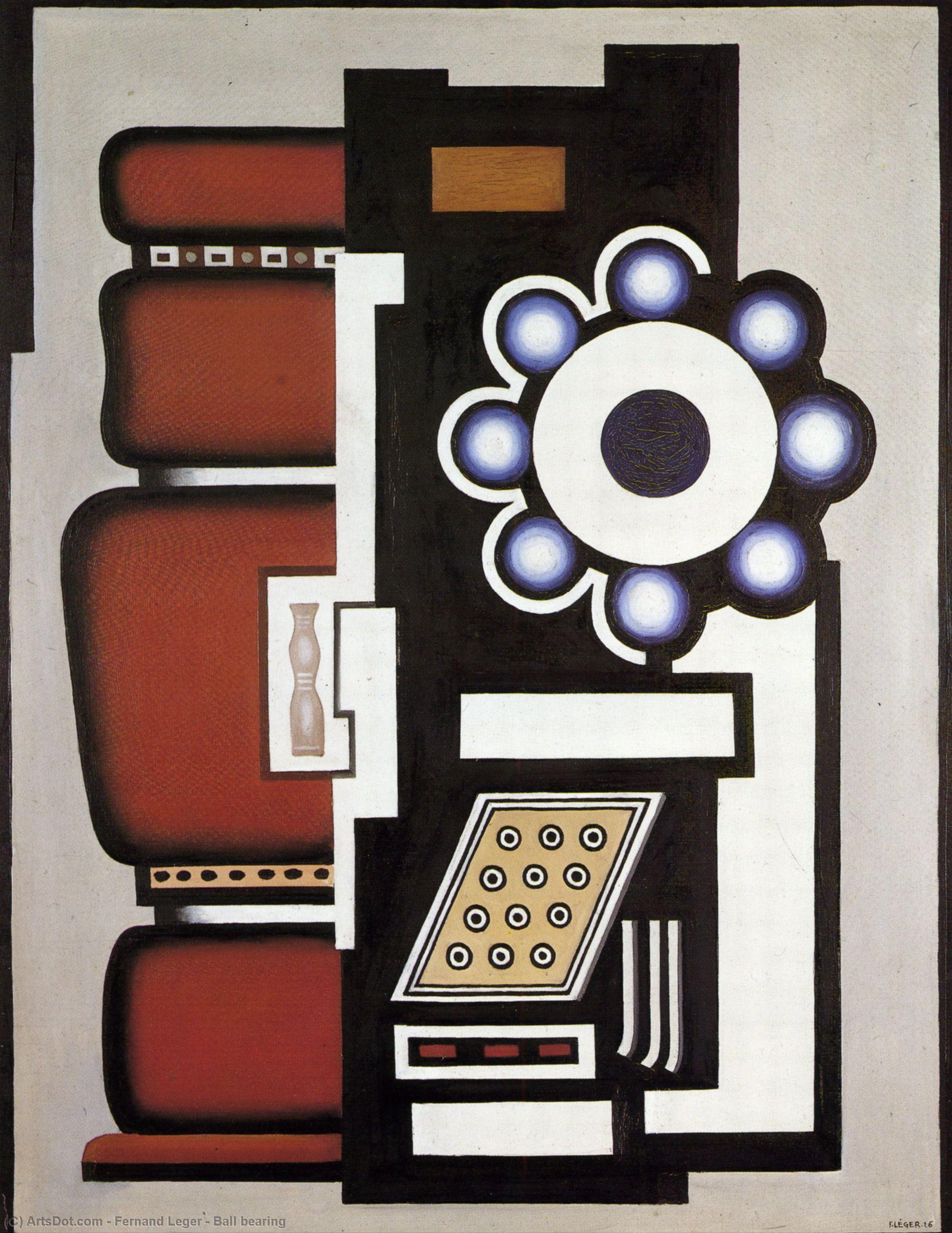 Wikioo.org - The Encyclopedia of Fine Arts - Painting, Artwork by Fernand Leger - Ball bearing