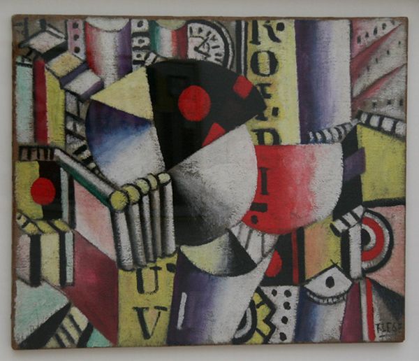 Wikioo.org - The Encyclopedia of Fine Arts - Painting, Artwork by Fernand Leger - Clock