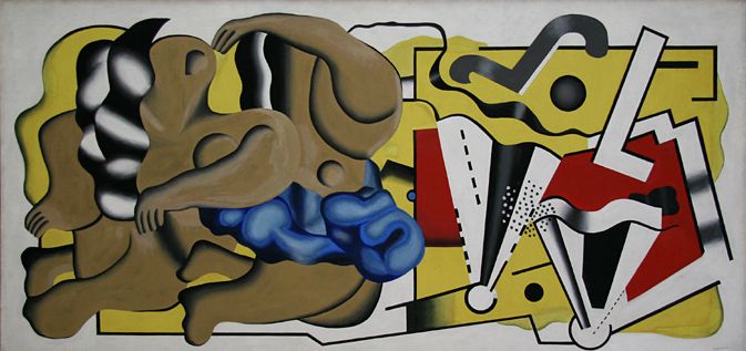 Wikioo.org - The Encyclopedia of Fine Arts - Painting, Artwork by Fernand Leger - Composition1