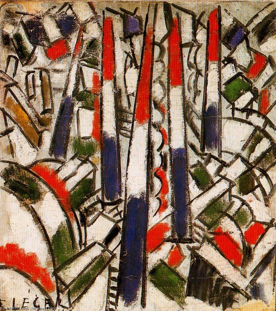 Wikioo.org - The Encyclopedia of Fine Arts - Painting, Artwork by Fernand Leger - On July 14