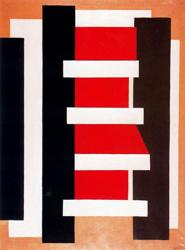 Wikioo.org - The Encyclopedia of Fine Arts - Painting, Artwork by Fernand Leger - Plate Composition