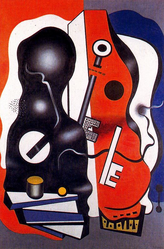 Wikioo.org - The Encyclopedia of Fine Arts - Painting, Artwork by Fernand Leger - Still Life with key