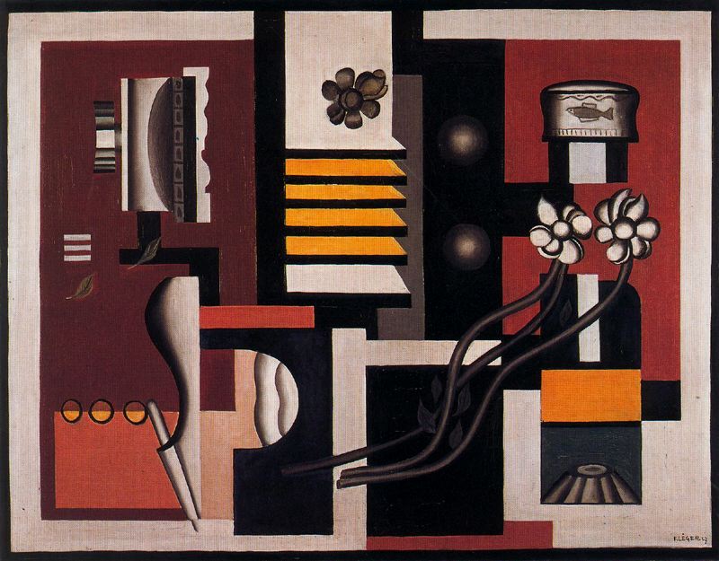 Wikioo.org - The Encyclopedia of Fine Arts - Painting, Artwork by Fernand Leger - Still Life3