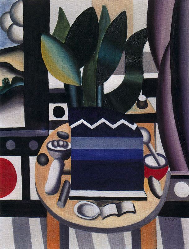 Wikioo.org - The Encyclopedia of Fine Arts - Painting, Artwork by Fernand Leger - Still Life4