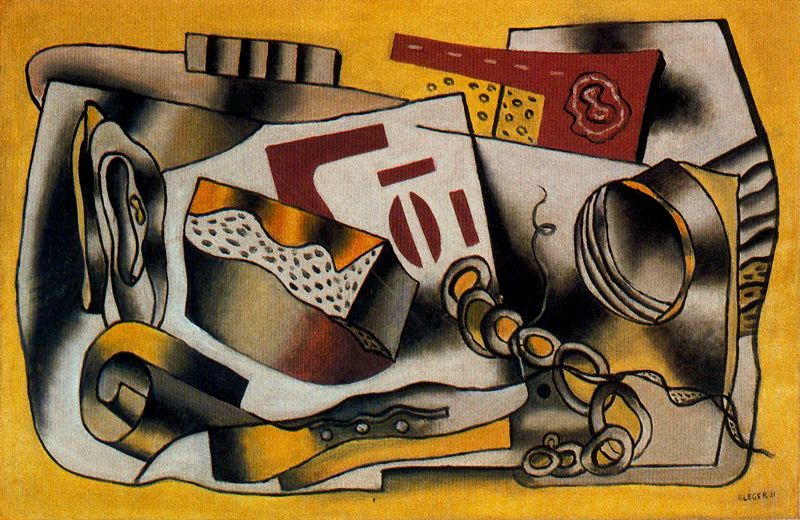 Wikioo.org - The Encyclopedia of Fine Arts - Painting, Artwork by Fernand Leger - Still Life5