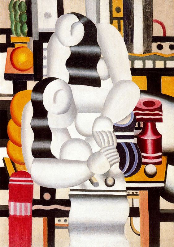 Wikioo.org - The Encyclopedia of Fine Arts - Painting, Artwork by Fernand Leger - The Lunch