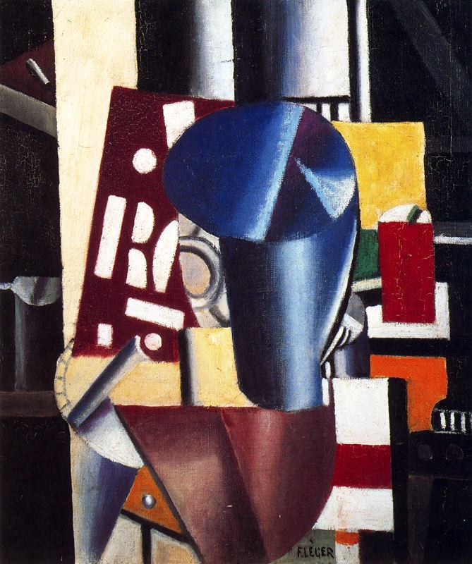WikiOO.org - Encyclopedia of Fine Arts - Maalaus, taideteos Fernand Leger - The Typographer