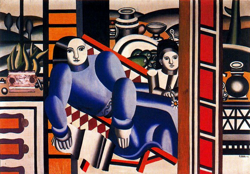 Wikioo.org - The Encyclopedia of Fine Arts - Painting, Artwork by Fernand Leger - The women and children