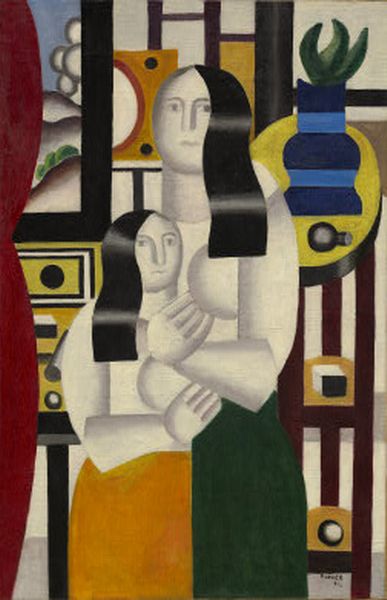 WikiOO.org - Encyclopedia of Fine Arts - Maleri, Artwork Fernand Leger - Two Women