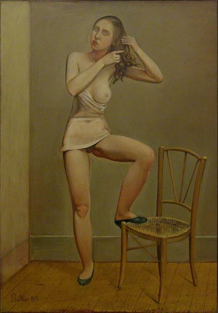 WikiOO.org - Encyclopedia of Fine Arts - Maleri, Artwork Balthus (Balthasar Klossowski) - Alice