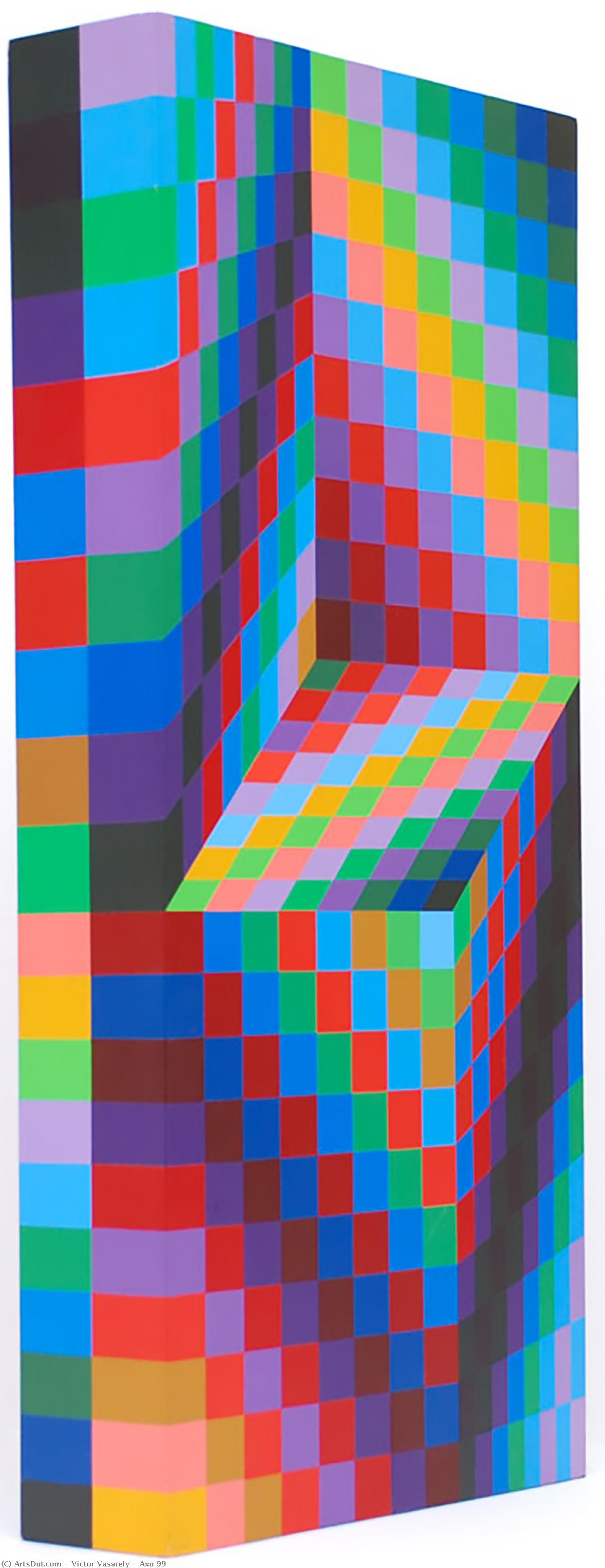 Wikioo.org - The Encyclopedia of Fine Arts - Painting, Artwork by Victor Vasarely - Axo 99