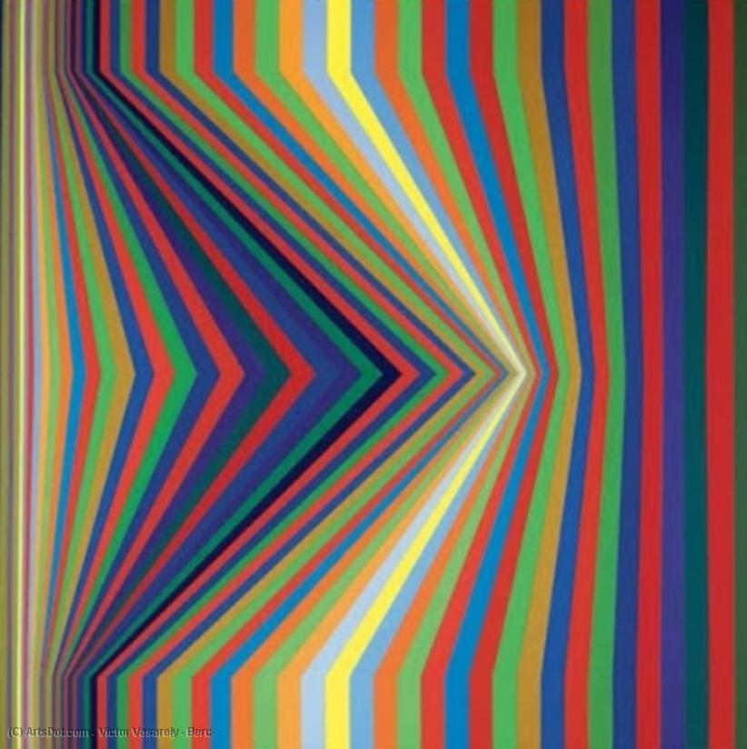 Wikioo.org - The Encyclopedia of Fine Arts - Painting, Artwork by Victor Vasarely - Berc