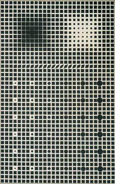 Wikioo.org - The Encyclopedia of Fine Arts - Painting, Artwork by Victor Vasarely - Supernova