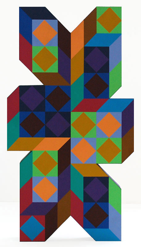 Wikioo.org - The Encyclopedia of Fine Arts - Painting, Artwork by Victor Vasarely - Ter, a 1