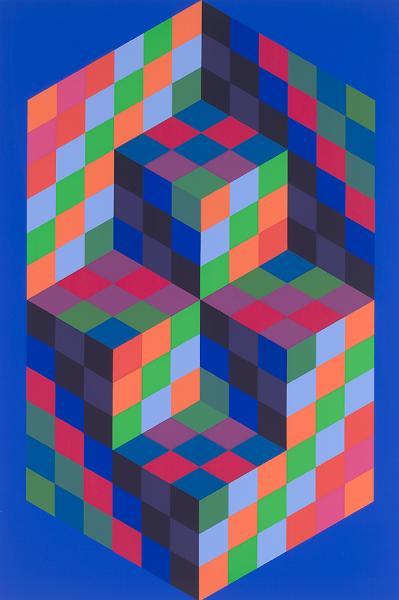 WikiOO.org - Енциклопедия за изящни изкуства - Живопис, Произведения на изкуството Victor Vasarely - Untitled3