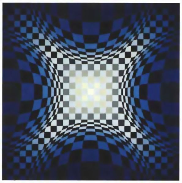 Wikioo.org - The Encyclopedia of Fine Arts - Painting, Artwork by Victor Vasarely - VY-47-D